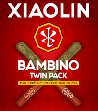 Xiaolin | Bambino | Singapore Sling X Grape Gas | Live Rosin Infused 2pk Joints