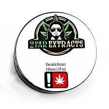 2Far Extracts Black Dog Diamonds and Sauce 2g