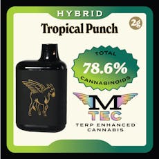 Tropical Punch, Cured Resin, Disposable, 2g