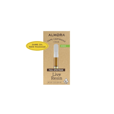 Almora Farm Live Resin Cart 1g Strawnana