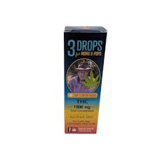 3 Drops for Moms & Pops | Tincture 1000mg THC