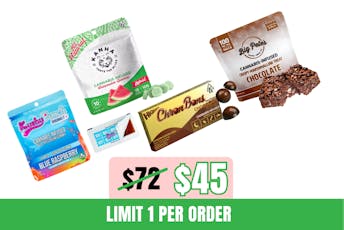 400mg Choco & Gummy Edible Bundle