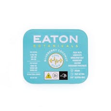 EATON |" Cool Down" Blueberry Coconut | 1:2:2 THC:CBD:CBC | 50MG 20PK Gummies