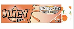 Juicy Jay's - Peaches & Cream - 1 1/4 Size