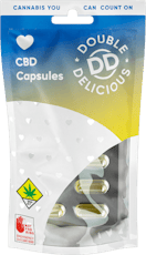 Double Delicious | 20:1 CBD Capsules | 10pk | DOH | 100mg CBD : 5mg THC
