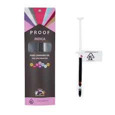 583mg THC Indica - Granddaddy Purple Full Spectrum Oil Syringe - Proof