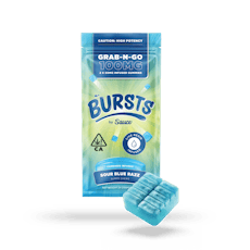 Sauce - Bursts - Sour Blue Razz - Gummies - 2pk - 100mg