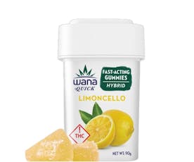 Wana | Fast Acting | Limoncello | 10pk/100mg Soft Chews