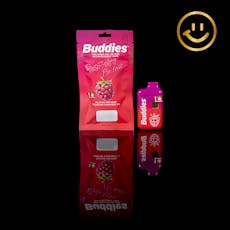 Buddies AiO | Raspberry Parfait Flavored Distillate | 2g