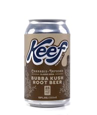 KEEF BUBBA KUSH ROOT BEER CAN 25 MG