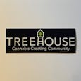 Treehouse Logo Name Sticker (Black)