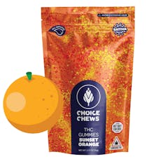 Sunset Orange Sativa Gummies | 100mg