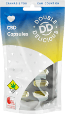 Double Delicious | 5:1 CBD Capsules | 10pk | DOH | 100mg CBD : 20mg THC