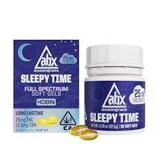 1125mg 2:1 THC:CBN ABX Sleepytime Capsules (25mg THC, 12.5mg CBN - 30 pack) - ABX