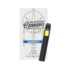 Rainbow Z .5g AIO | Native Nations Cannabis