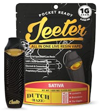 JEETER AIO: Dutch Haze 1g Live Resin AIO (S)