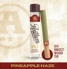 PINEAPPLE HAZE INFUSED WOOD TIP PREROLL - ANTHEM - 1g