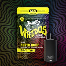 JAUNTY | 420 Waldos Super Boof (Liquid Diamonds)| 1.5G AIO