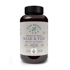WHITE LAVENDER 1:1 SOAK & FIZZ 700MG - HIGH DESERT PURE