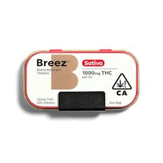 SATIVA - EXTRA-STRENGTH TABLET TINS 1000 MG - BREEZ