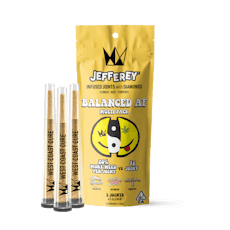 West Coast Cure - Balanced AF Jefferey Infused Preroll 3pk 3.6g