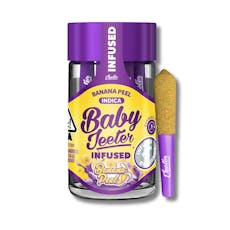 Banana Peel | Baby Jeeter | Infused | Pre Roll | 5pk | 2.5g