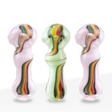 Biohazard - 3.5 in. Slyme Swirl Hand Pipe