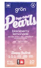 Gron 1:1:1 Blackberry Lemonade Pearls 100mg