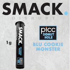 SMACK. - Blu Cookie Monster 1g Infused Preroll | PICC