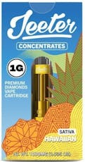 JEETER CART: Hawaiian 1g Premium Liquid Diamonds Vape Cartridge (S)