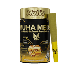 Muha Meds - Honey Jack Kief Coated Mates Infused Preroll 5pk 3g