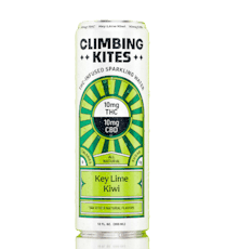 Climbing Kites | Key Lime Kiwi Sparkling Water | 10mg THC:CBD