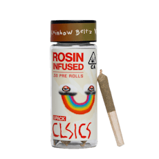 Rainbow Beltz Rosin Infused 5-Pack Pre-Roll | 2.5g