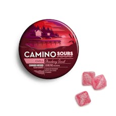 Strawberry Sunset 10mg Sour Gummies 10 Pack | Camino