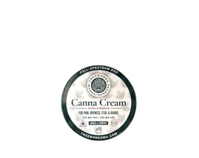 Treeworks 1:1 CannaCream Body Rub 500mg (THC:CBD)