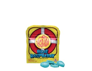 Vacation Blue Raspberry Hash Rosin Gummies 100mg 20pk (V/GF)