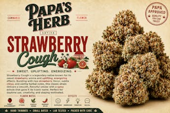 Papa's Herb | 3.5g Mylar | Strawberry Cough