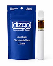 Live Resin Vape | Dizgo Collective | Top Gun | 1g | Indica-Dominant