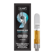 Clade9 | Diamond Bar | Cured Resin | 1g Cartridge