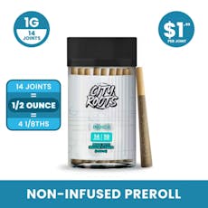 CITY ROOTS: L.A. Confidential 1g Pre-Roll 14pk/14g (I)