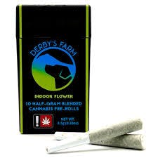 Derby's Farm Lemon Pepper 10pk Pre-Roll 0.5g