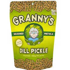 Granny's | 50mg THC Pretzels | Dill Pickle