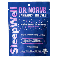 Dr. Norms | Sleepwell/Elderberry | Gummies | 100mg