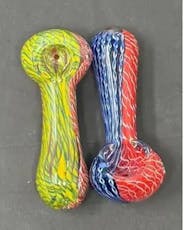 Dragon Cartel - 3 in. Double Color Swirl Hand Pipe