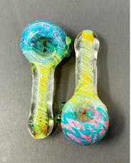 Dragon Cartel - 4 in. Heavy Full Frit Art Hand Pipe