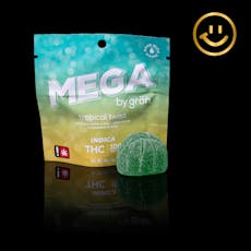 Grön MEGA Pearl | Tropical Twist | 100mg
