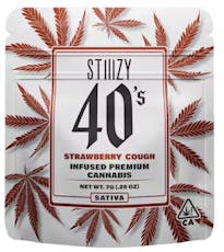 STIIIZY: Strawberry Cough 40's Infused Flower 7g (S)