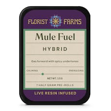 Mule Fuel | Florist Farms | Infused Preroll | 5pk | 0.5g