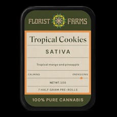 Florist Farms | Tropical Cookies | 7PK 3.5G