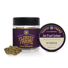 Jet Fuel Gelato 3.5g Flower Jar | Florist Farms